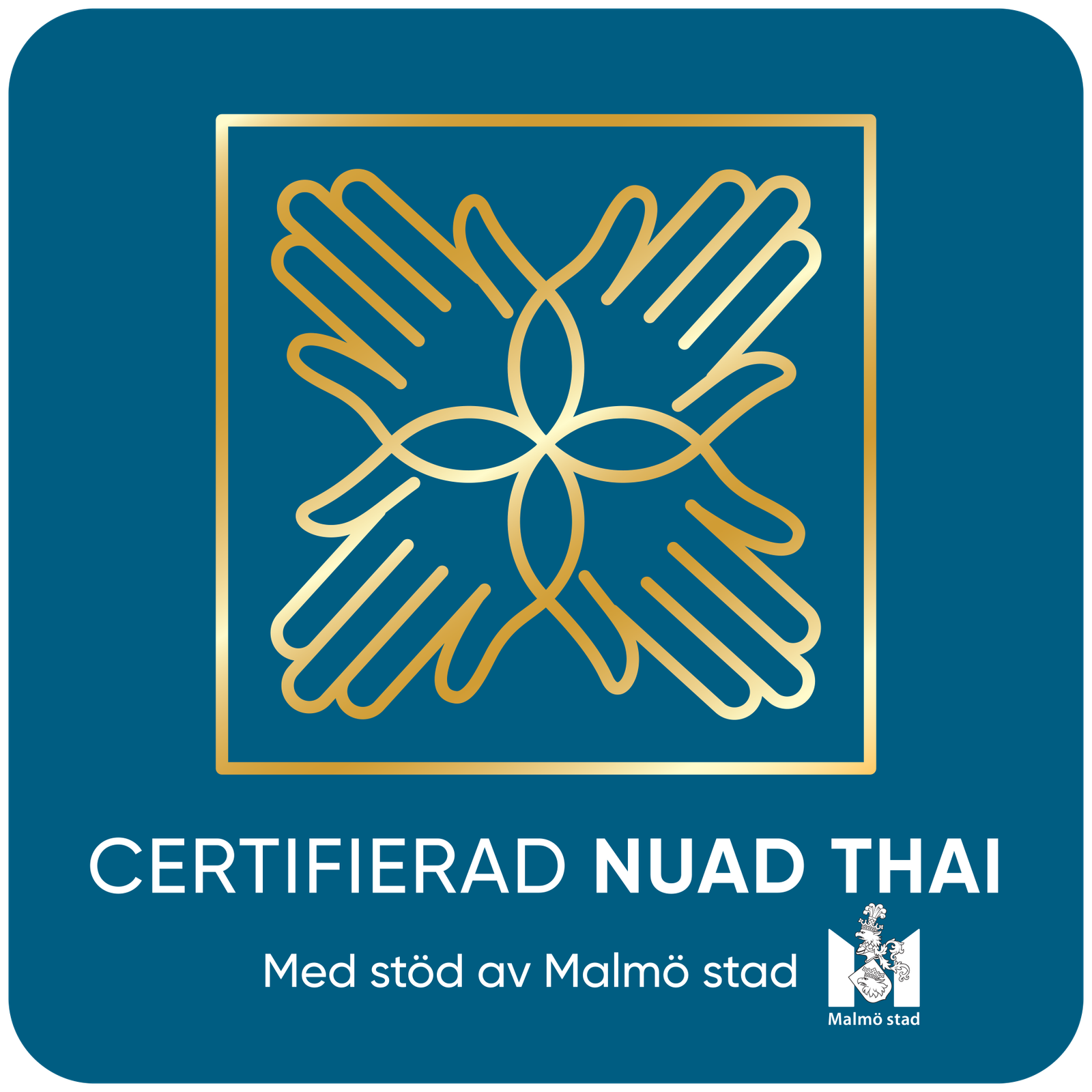 2.Certified Nuad Thai with Malmö logo